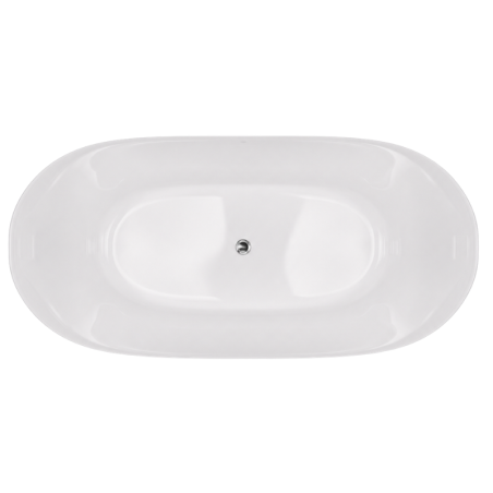 Freistehende Badewanne OLVENA V041 Slim