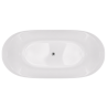 Freistehende Badewanne OLVENA V041 Slim