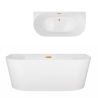 Wandbadewanne MONO E029 SLIM