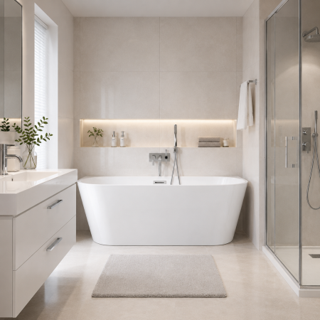 Wandbadewanne MONO E029