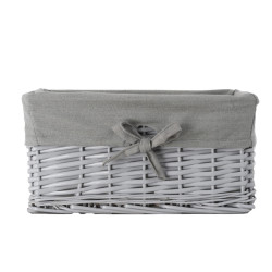 Weidenkorb 715S mit Schleife 30×20×15 cm – Koszoplotka