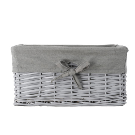 Weidenkorb 715S mit Schleife 30×20×15 cm – Koszoplotka
