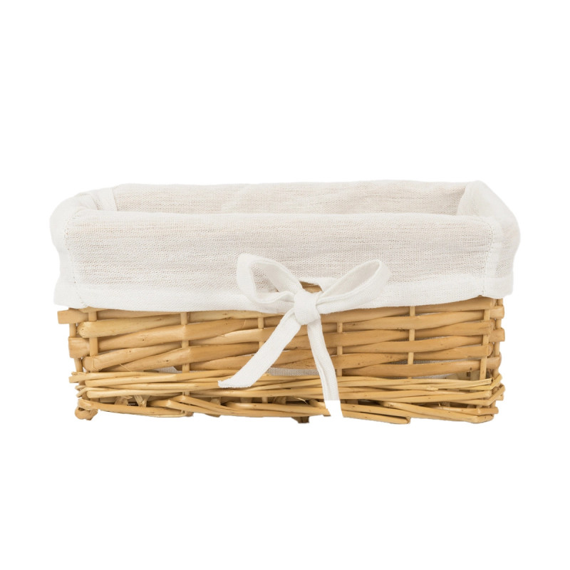 Weidenkörbchen 520E mit Schleife 27×17×11 cm – Koszoplotka