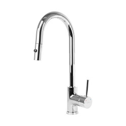 LUGO CMB7563 Kitchen Mixer Tap with Pull‑Out Spout