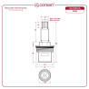 P882 ON/OFF Function Cartridge 68 mm