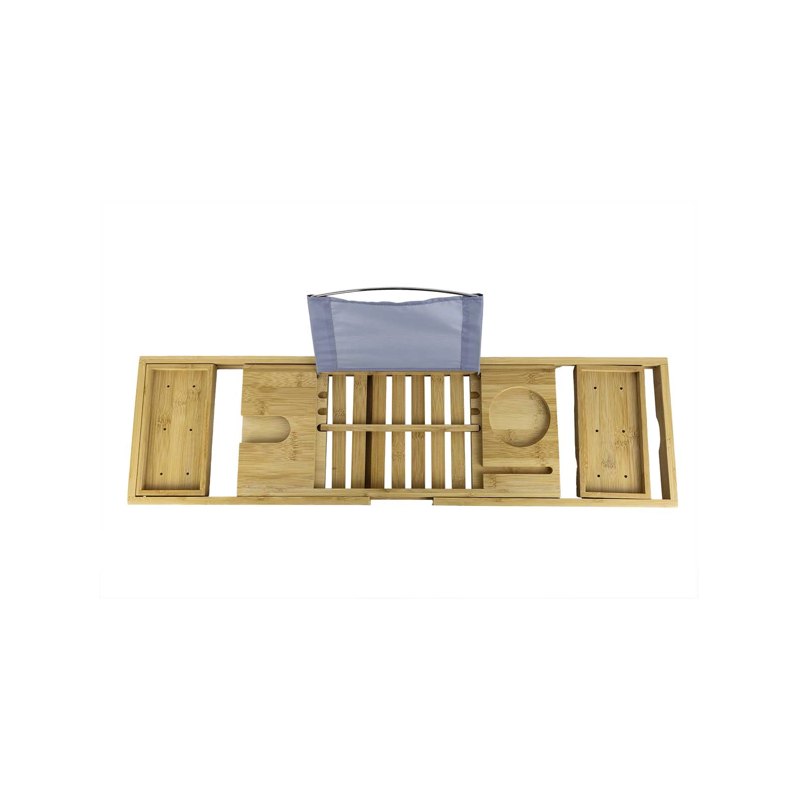 BP16 Extendable Bamboo Bath Shelf