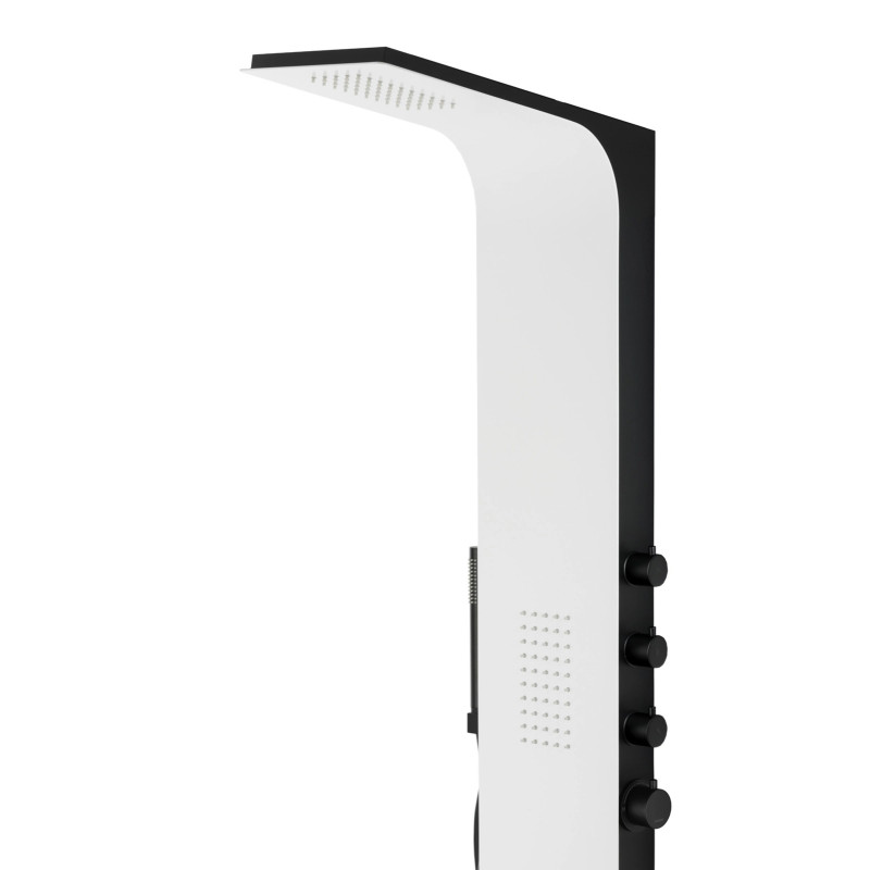 DUO LED Aluminium Shower Panel
