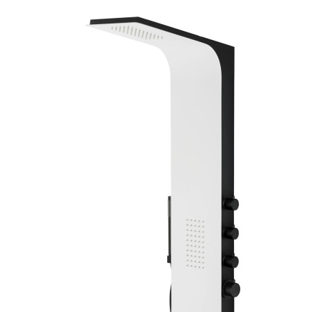DUO LED Aluminium Shower Panel