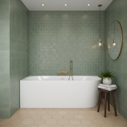 INTERO E230 Left Corner Bathtub
