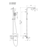 ANGO LED02 Shower Column