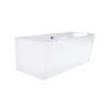 INTERO E240 Left Corner Bathtub with Wide Rim