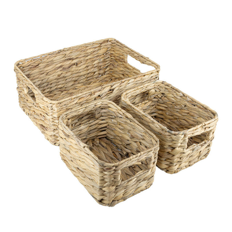 TALIA 414 Set of Water Hyacinth Baskets – Koszoplotka