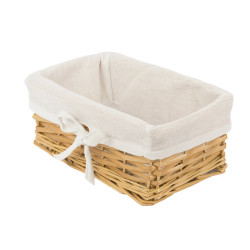 Wicker Basket 520E with Bow 27×17×11 cm – Koszoplotka