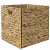 Foldable Water Hyacinth Basket 513 33×33×33 cm – Koszoplotka