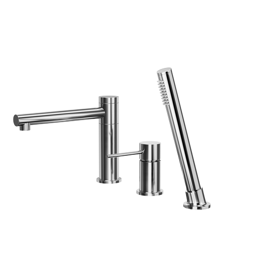 Corsan LUGO CMB7542CH deck mounted tub faucet, chrome-plated