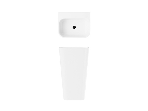 Corsan OLIA freestanding acrylic washbasin