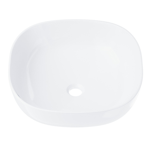 Corsan square countertop washbasin 420x420x145 mm