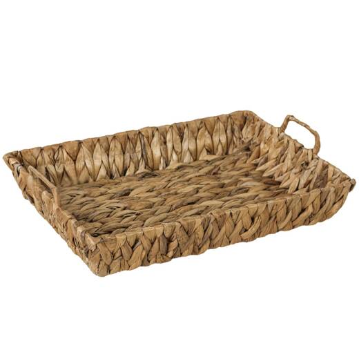 Water hyacinth tray Koszoplotka 45x30x8h bottom: 40x26