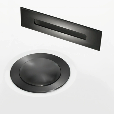 Korek do wanny klik klak ZWKKGM z maskownicą, gunmetal