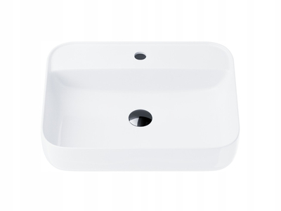 Corsan round countertop washbasin 485x435x155 mm