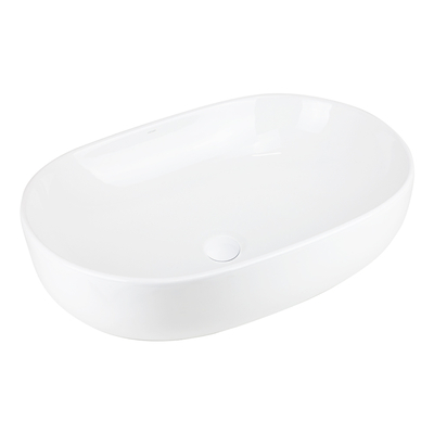 Kulaté umyvadlo Corsan na desku 600x400x150 mm