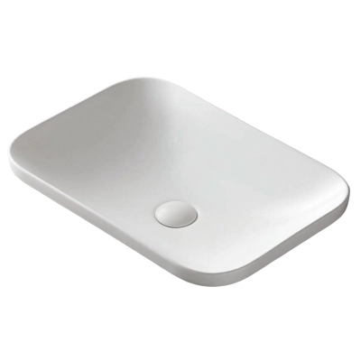 Corsan round countertop washbasin 430x380x140 mm