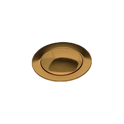 VRG Klik-klak bathtub overflow plug, rose gold