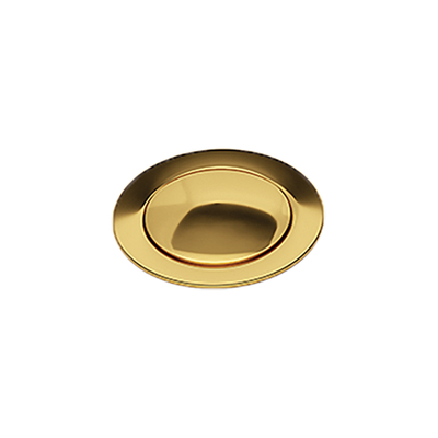 Überlaufstopfen für Badewanne VGL Klick-Klack Gold