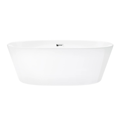 Corsan SALINA laisvai pastatoma vonia 170 x 72 cm spragtelėjęs kištukas Chromas