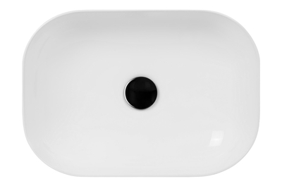 Kulaté umyvadlo Corsan na desku 460x320x140 mm