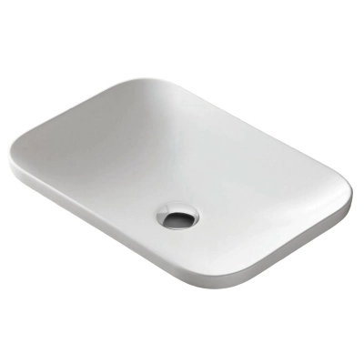 Corsan round countertop washbasin 430x380x140 mm