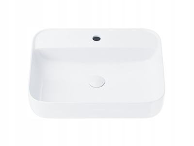 Corsan round countertop washbasin 485x435x155 mm