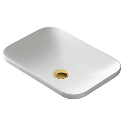 Corsan apvalus stalviršio praustuvas 430x380x140 mm