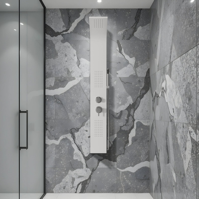 Corsan ALTO shower panel Mixer White