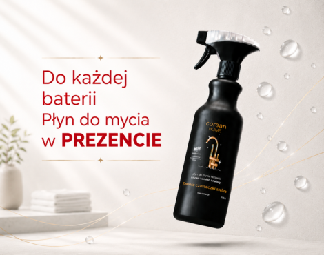 Płyn Corsan Home w prezencie przy zakupie baterii