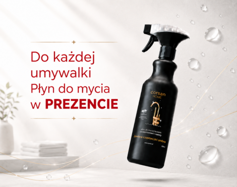 Płyn Corsan Home w prezencie przy zakupie umywalki