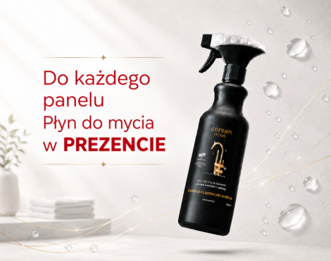 Płyn Corsan Home w prezencie przy zakupie panelu