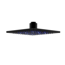 Sprchová hlavica P285 LED, štvorcová