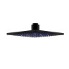 Sprchová hlavica P285 LED, štvorcová