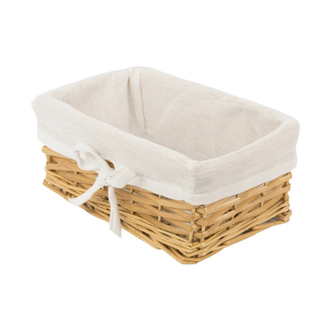 Prútený košík 520E s mašľou 27×17×11 cm – Koszoplotka