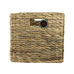Skladací kôš z vodného hyacintu 514 30×30×30 cm – Koszoplotka