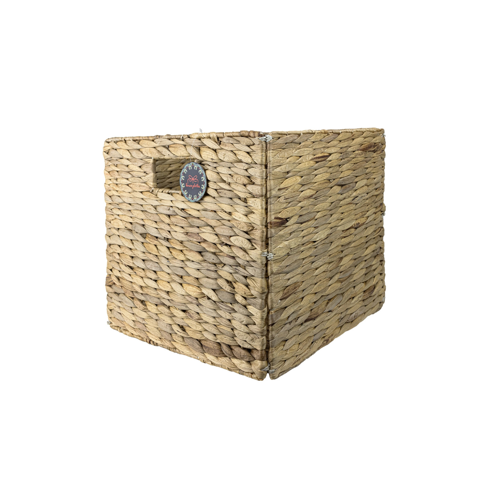 Skladací kôš z vodného hyacintu 514 30×30×30 cm – Koszoplotka