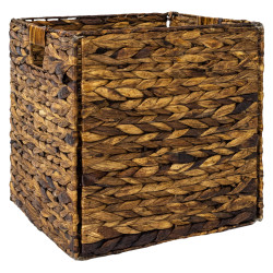 Skladací kôš z vodného hyacintu 513 33×33×33 cm – Koszoplotka