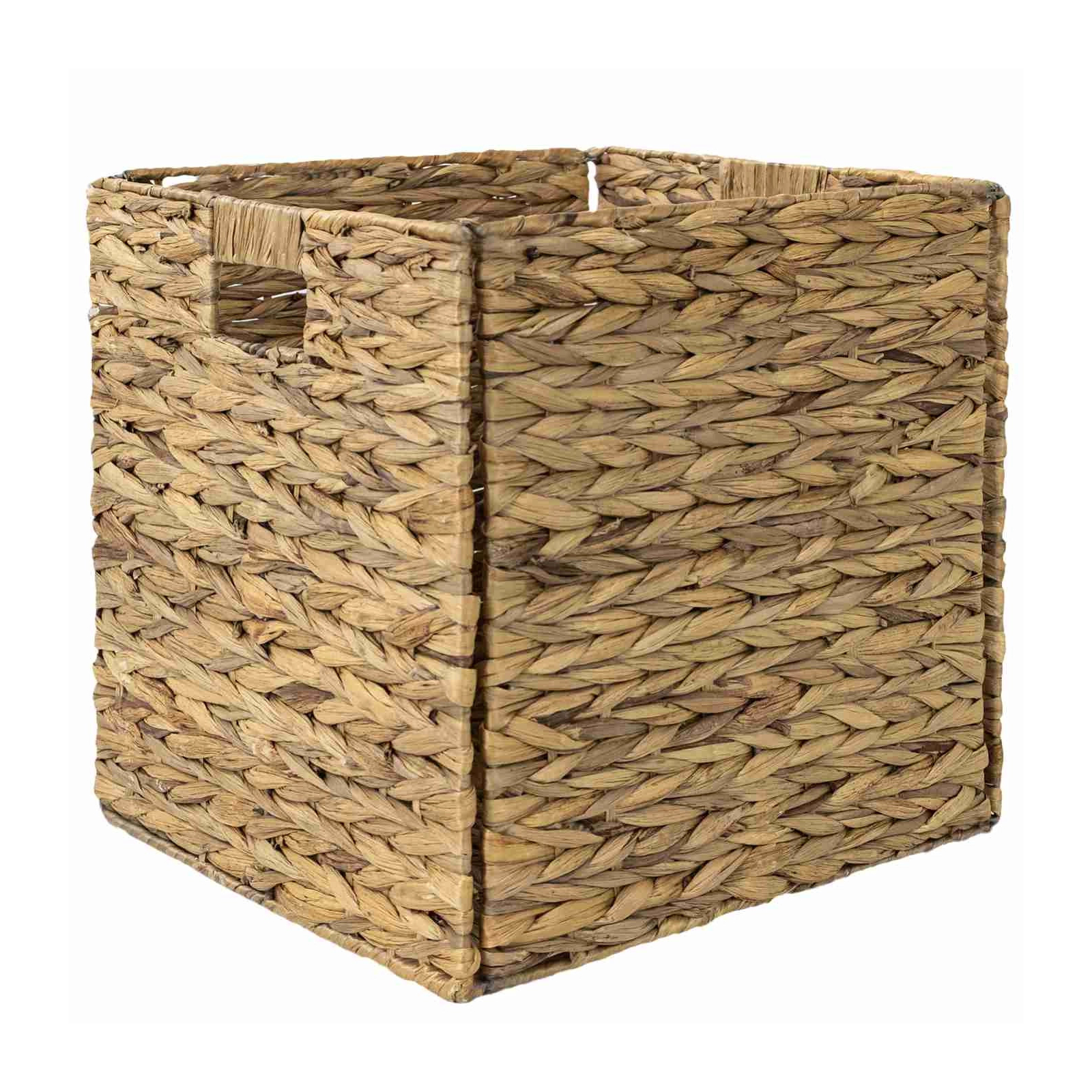 Skladací kôš z vodného hyacintu 513 33×33×33 cm – Koszoplotka